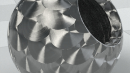 Circular Brushed Metal 01