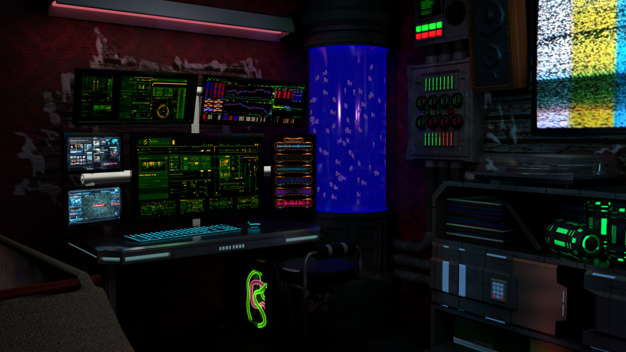 Cyberpunk Room Foundry Community