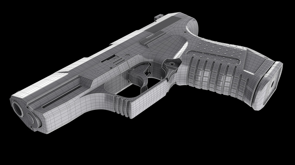 Portfolio Walther p99 SDS modeling Wireframe Foundry Community